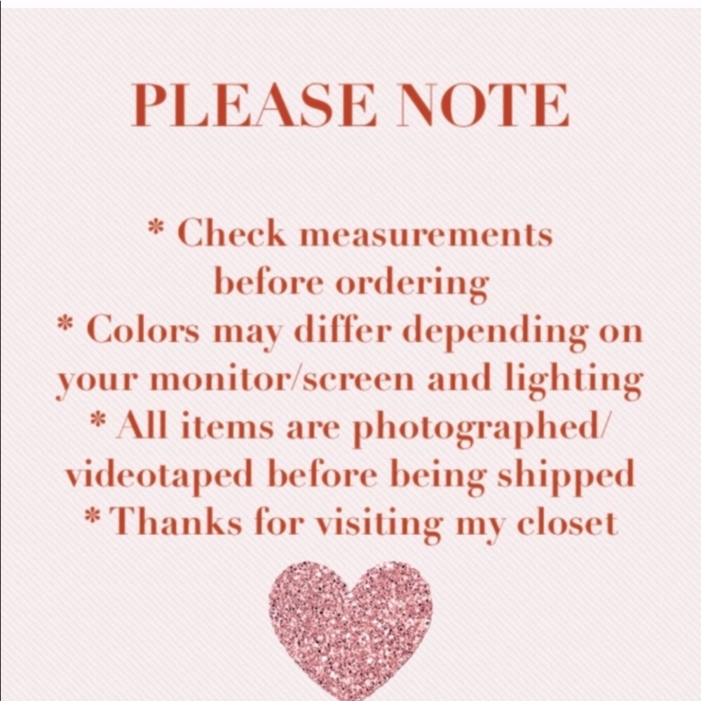 Important message from seller